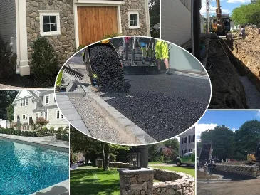 Professional asphalt paving and site development services completed throughout Massachusetts.